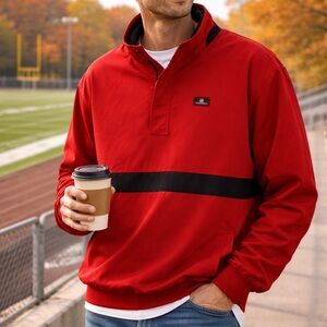 ZHead Crosswater Red Windbreaker Size L Jacket